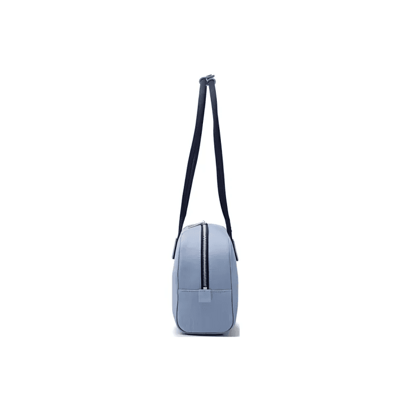 Spring&Summer 2025 Indigo Bowling Bag – Zipper Closure