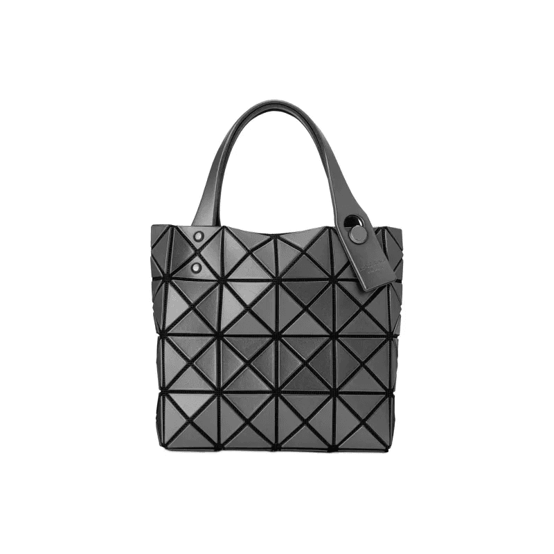 Iron Grey Mini Open-Top Tote Bag – Light Customization Available