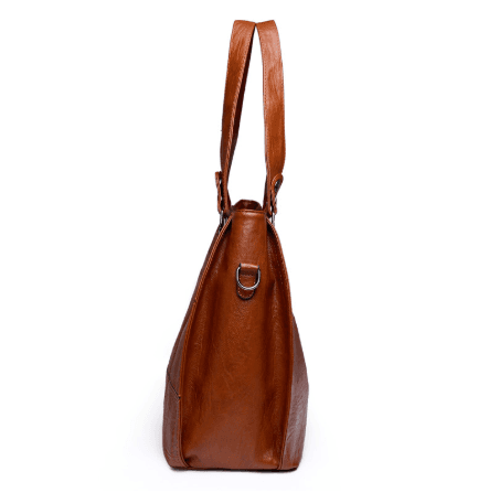 Street Style PU Large Tote Bag