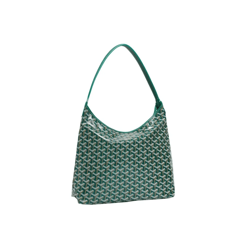 Green Hobo Bag with Customizable Features – Light Customization Available