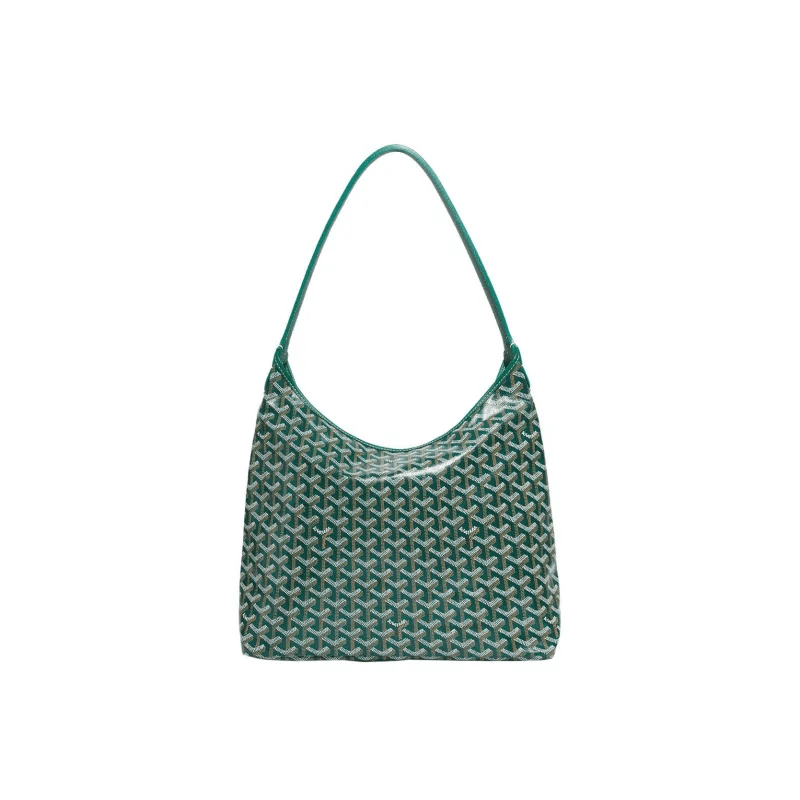 Green Hobo Bag with Customizable Features – Light Customization Available