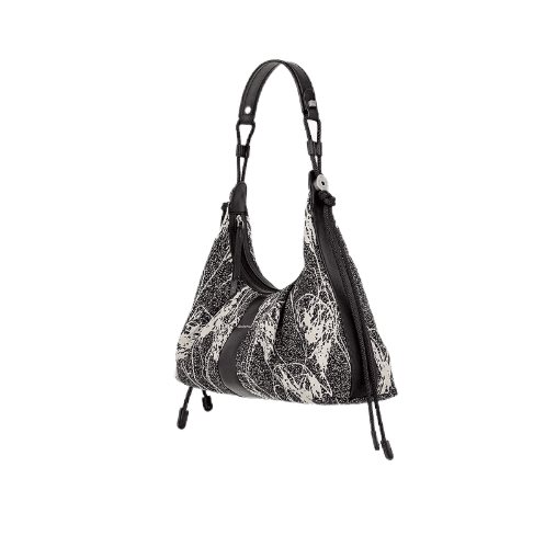 Jacquard Vintage Style Shoulder Crossbody Bag