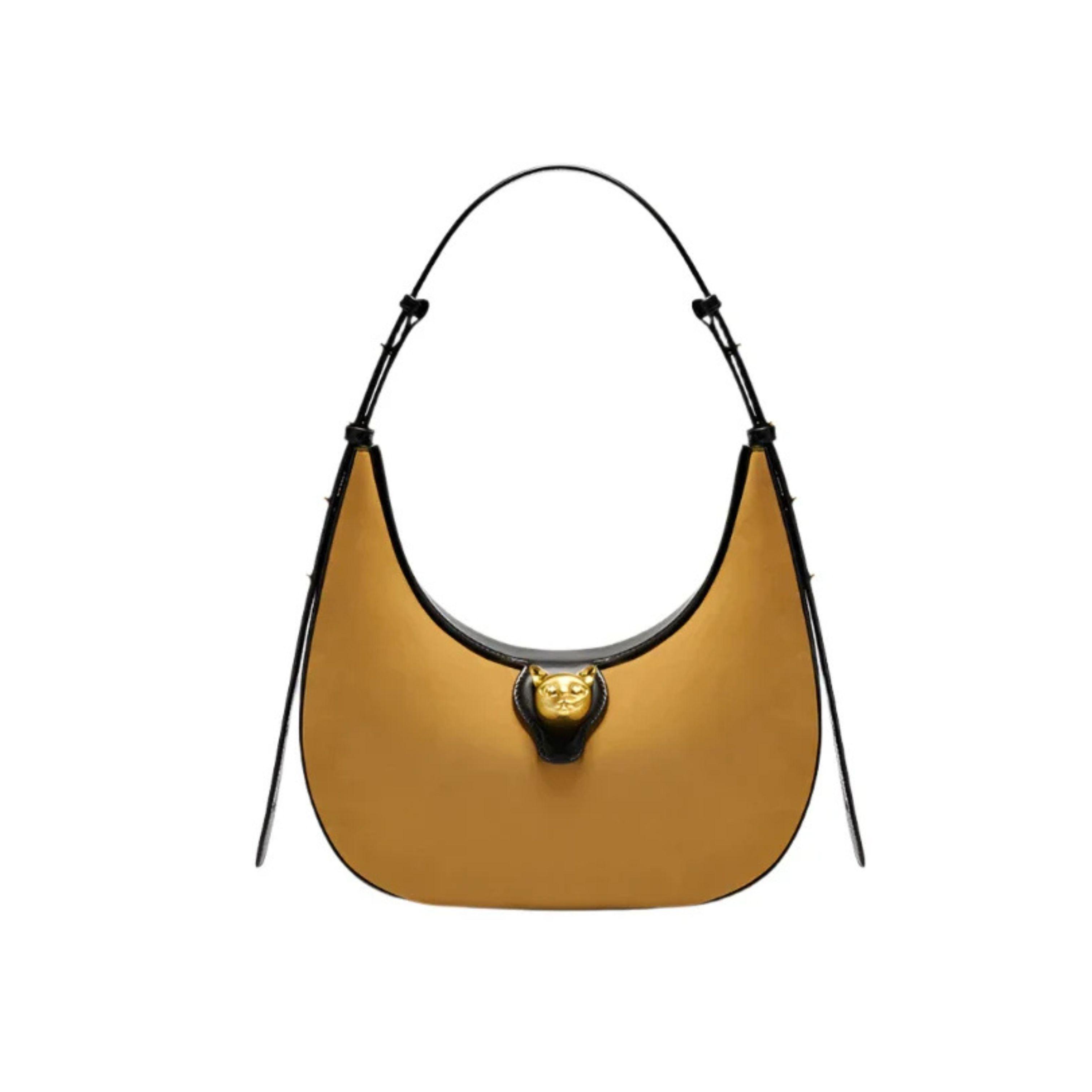 Custom Yellow Moon Handbag OEM | Leather Bag Manufacturer