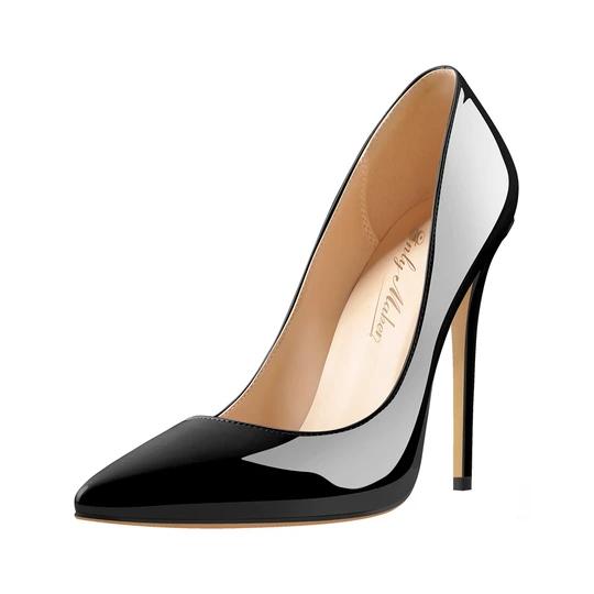 8cm 10cm 12 cm Pointed Toe Slip On High Heel Pumps