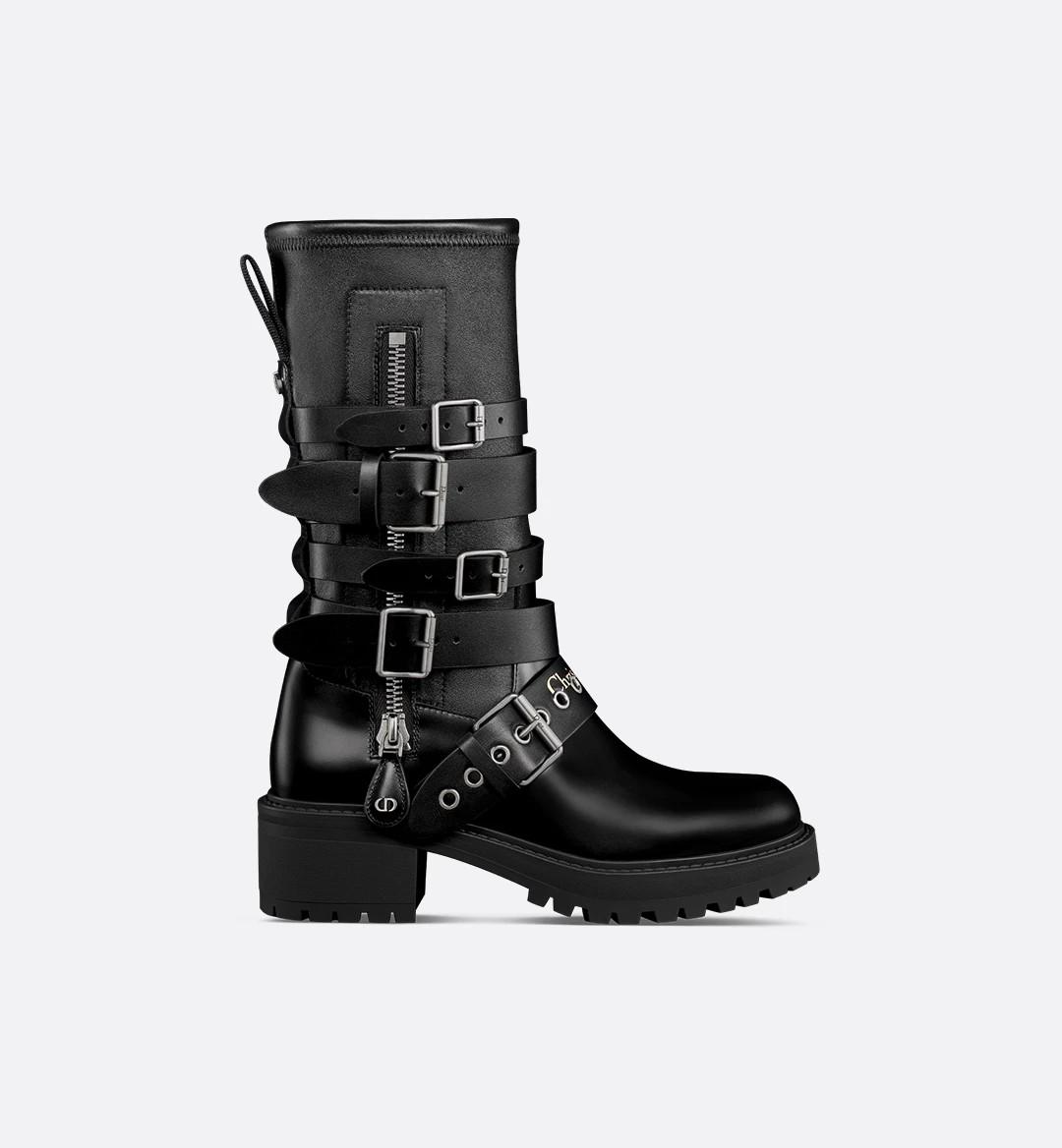 Custom Black Leather Buckled Ankle Boots – Manufacturer for Your Brand
