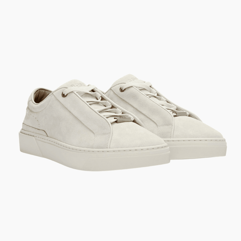Suede Board Sneakers in Neutral Colors | XINZIRAIN Private Label