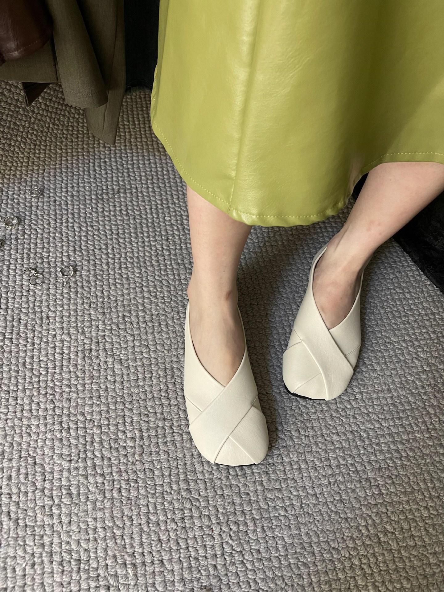 2024 Spring New Arrival: French Style Mary Jane Evening Shoes with Square Toe