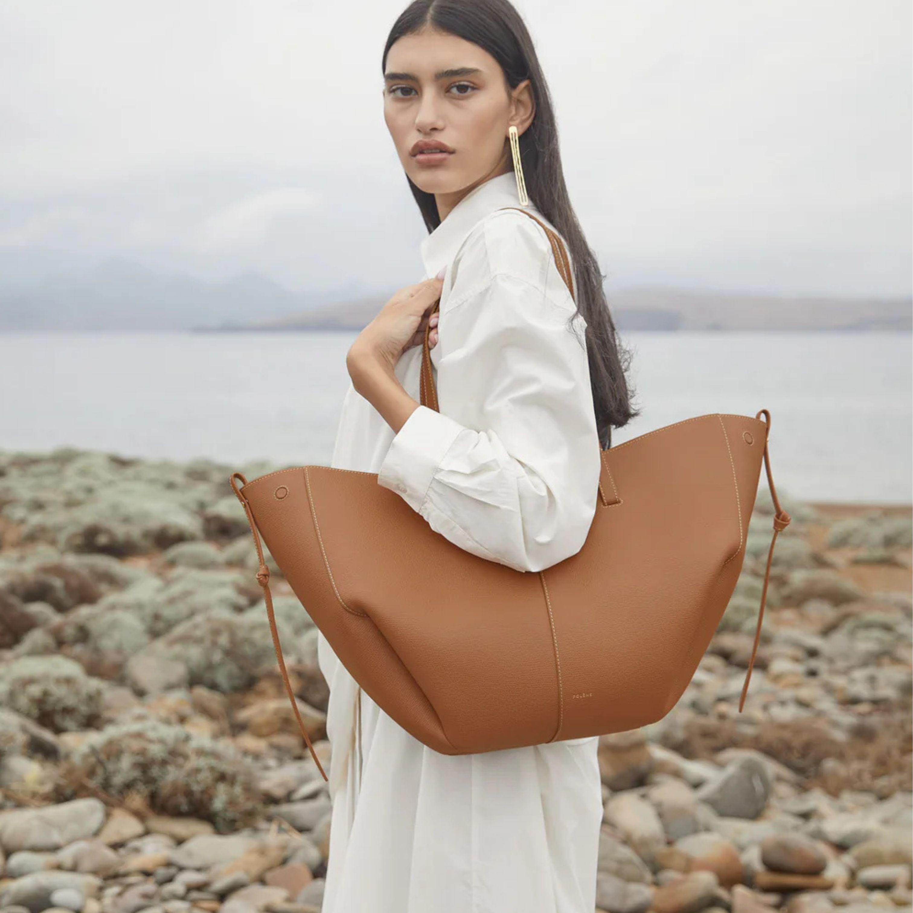 OEM Underarm Tote Bag | Custom Large-Capacity Leather Tote Manufacturer