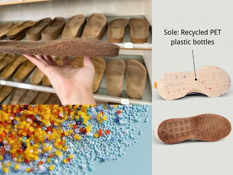 Recycelte Materialien