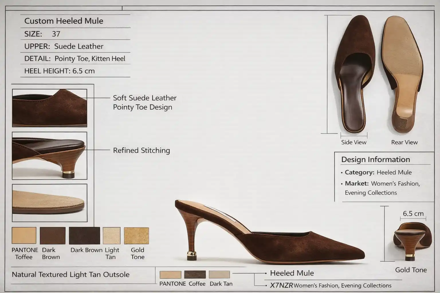 Heeled Mules Manufacturer