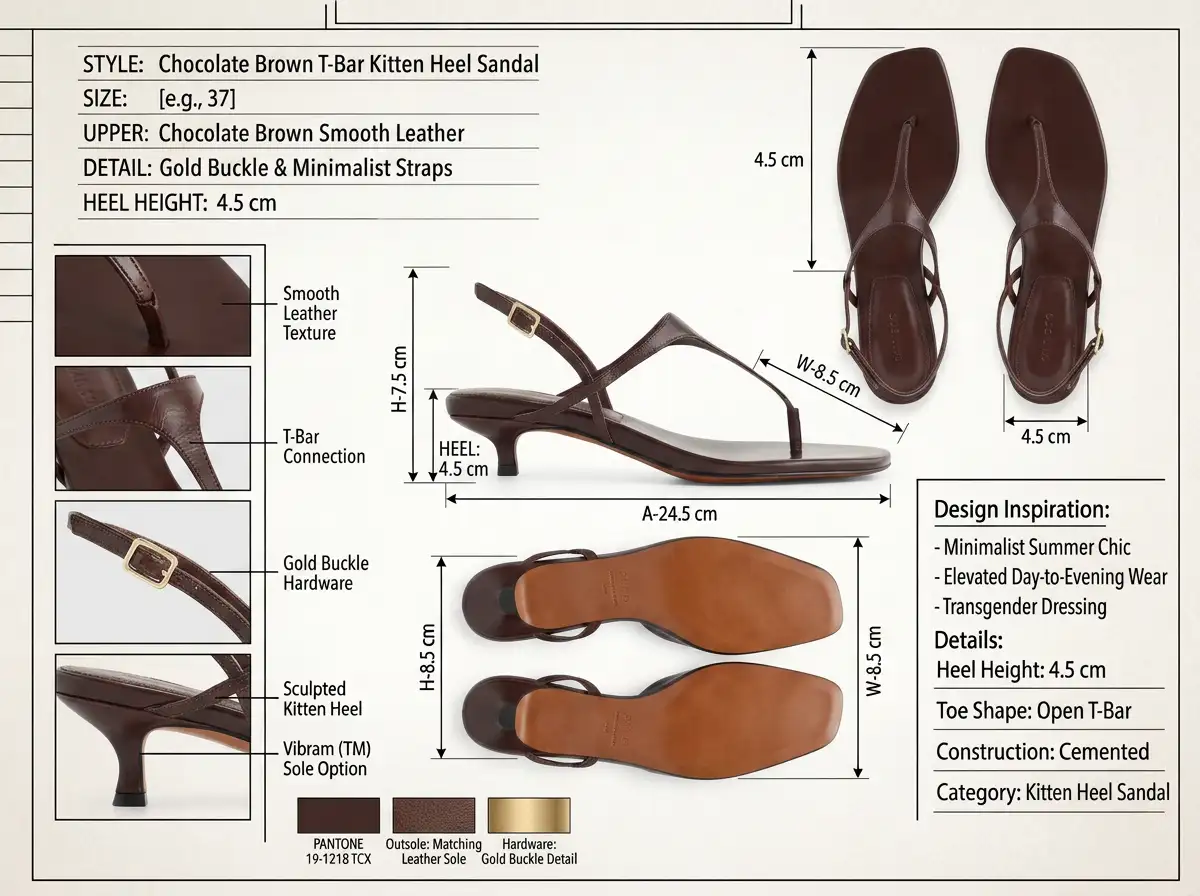 Tacco gattino Slingback