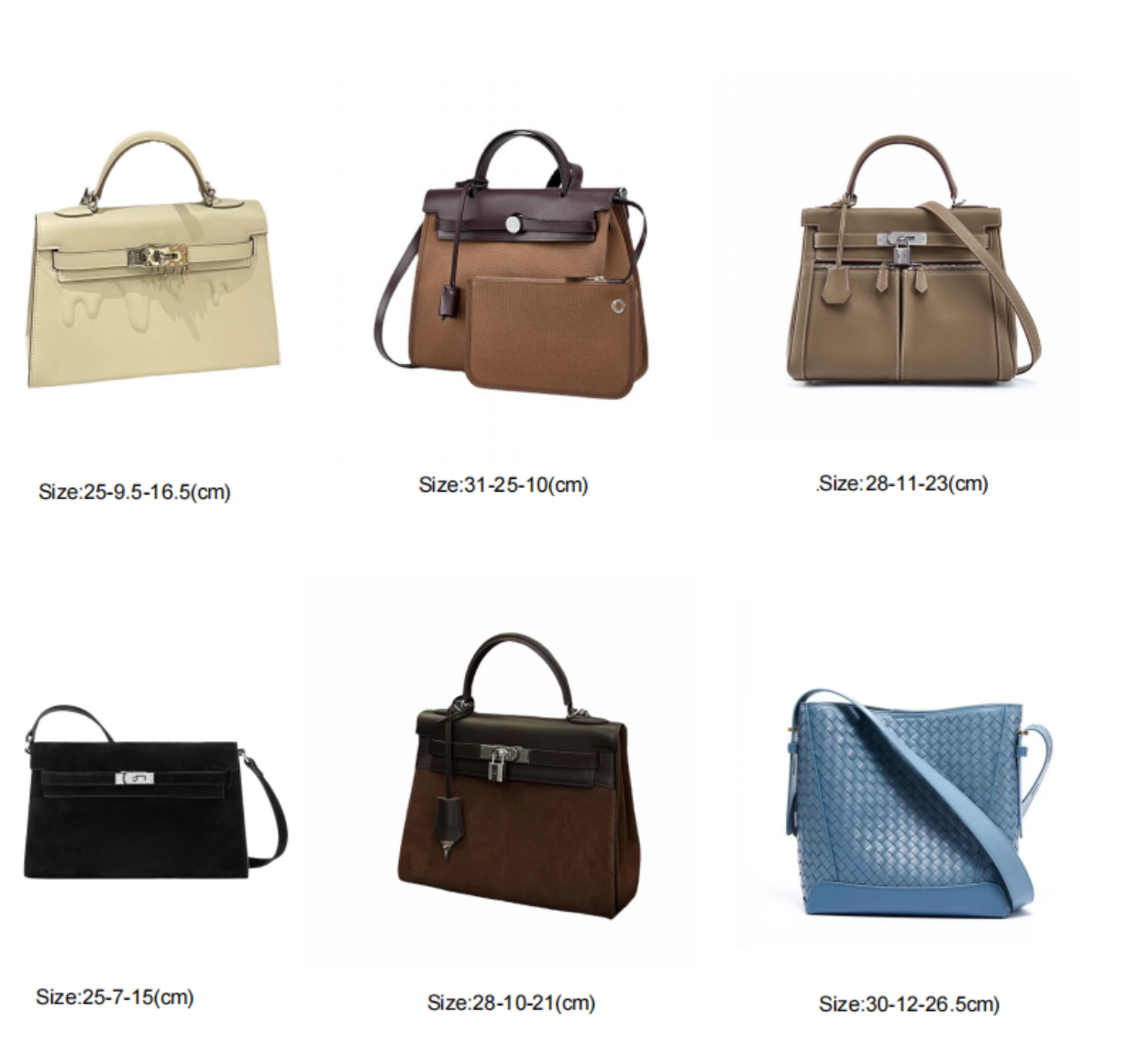 Choose from curated, ready-to-produce bag designs