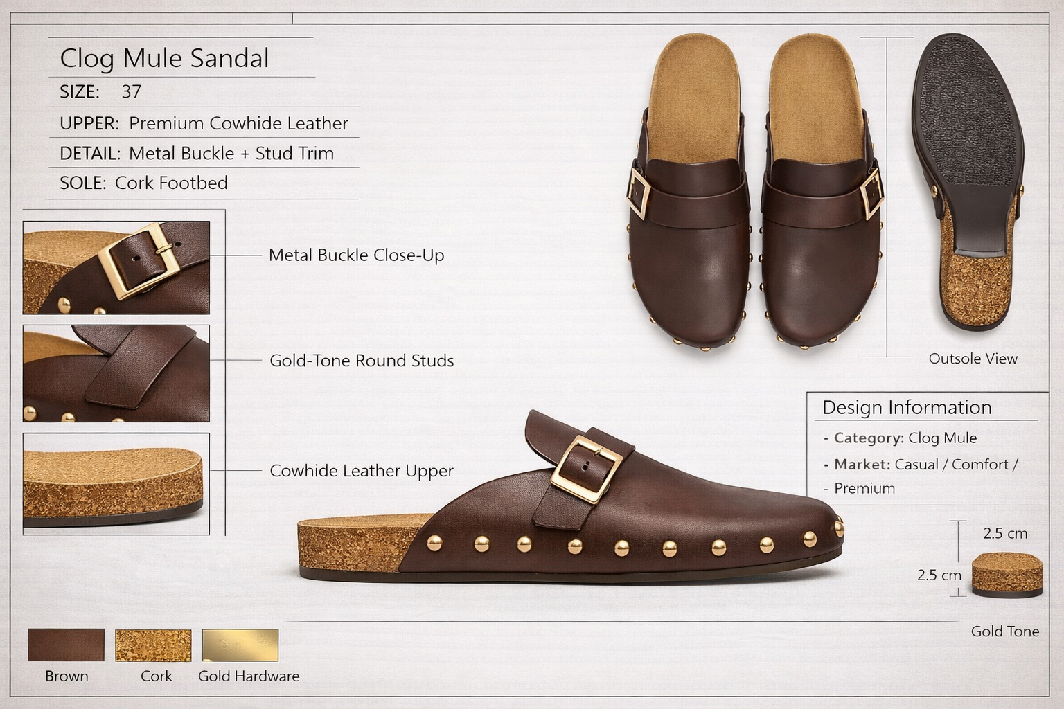 Clog-Style Mules OEM
