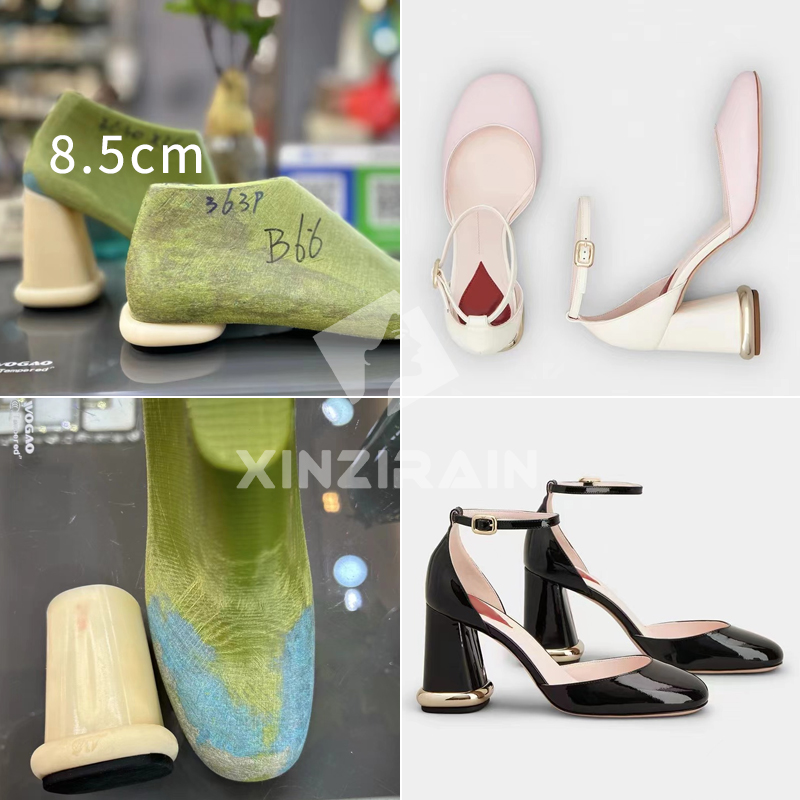 Roger Vivier-Inspired Round-Toe Boot Mold – 85mm Heel with Matching Last