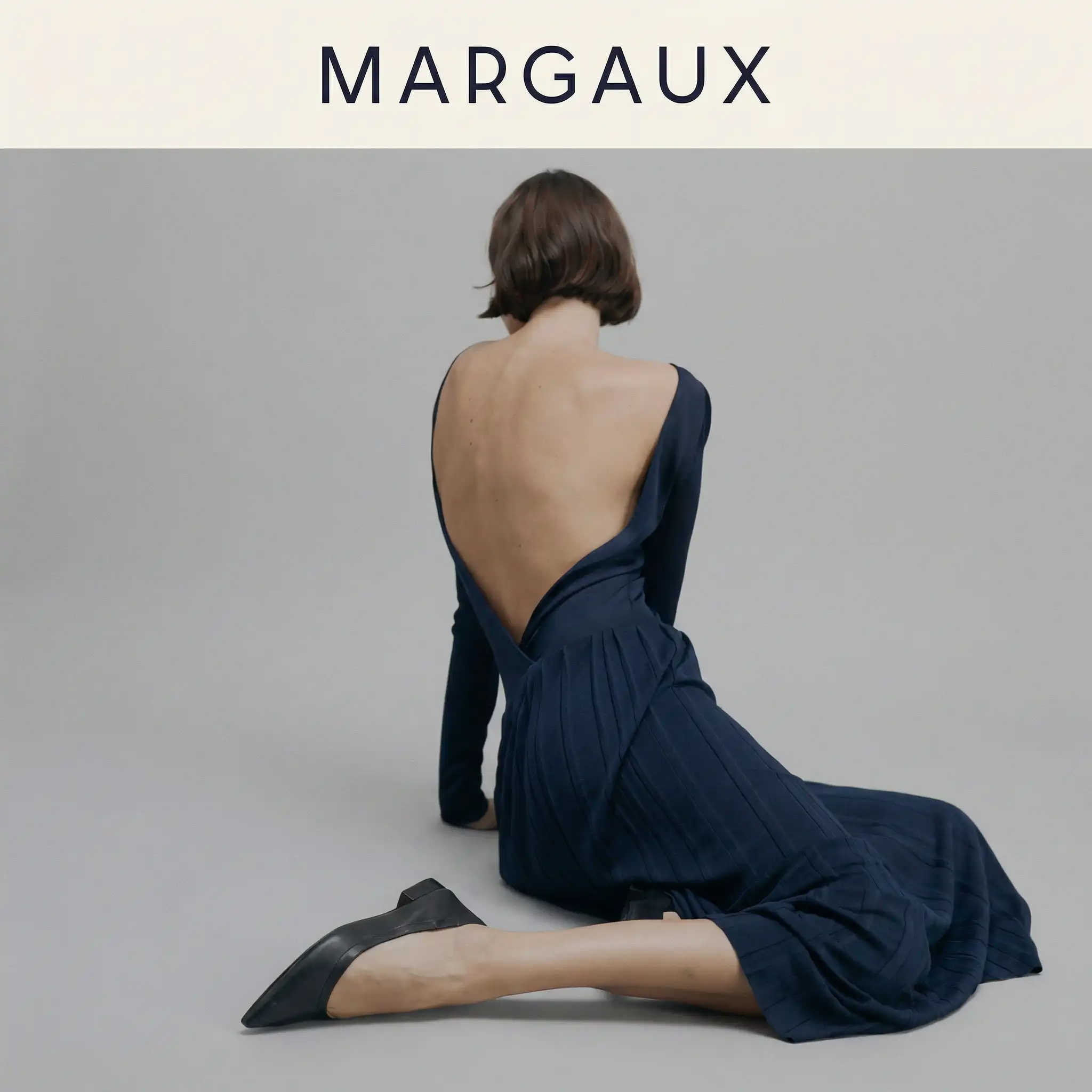 Private label women’s black ballet flats manufacturer case inspired by Margaux design aesthetic