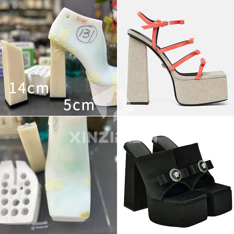 Versace-Inspired Custom Mold for Large Square-Toe Sandals