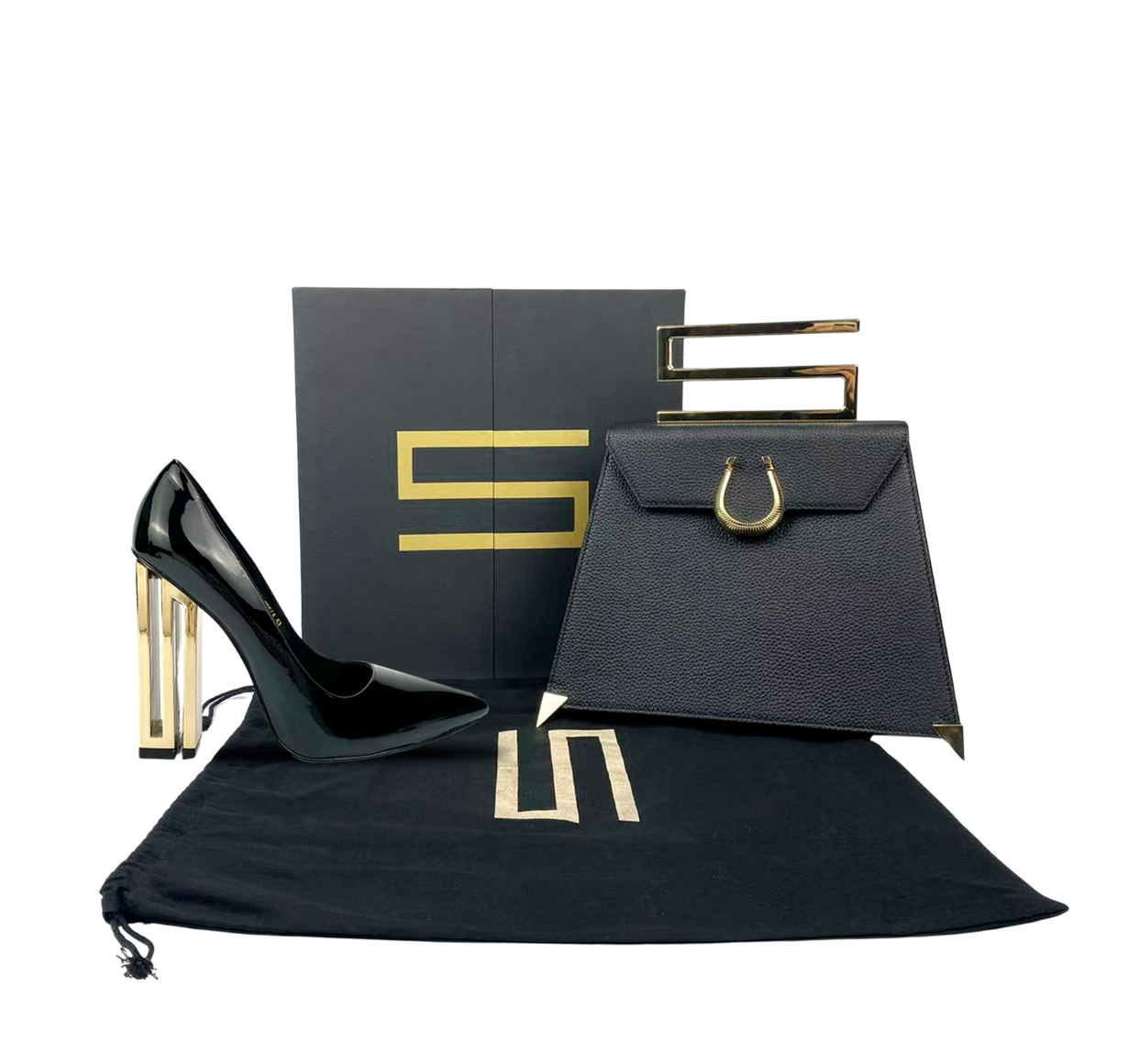 Finish with branded packaging—dust bags, boxes, hangtags